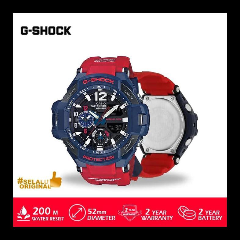 Ready Stok Casio G Shock Ga 1100 2adr Ga 1100 2adr Ga1100 Original Jam Tangan Pria Murah Ala Shopee Indonesia