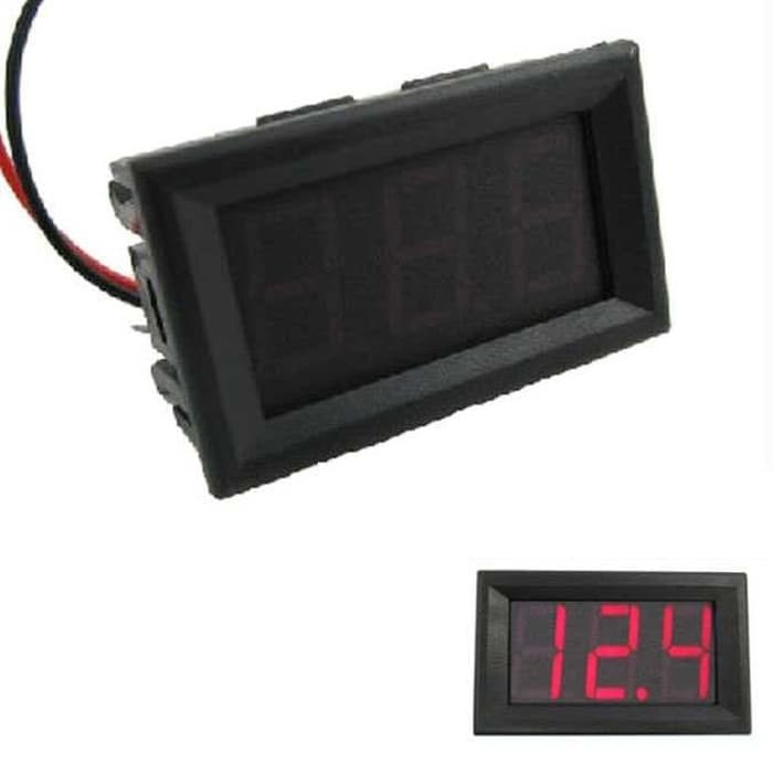 Voltmeter 0.56 Inch DC 4.5-30V 3 digit Voltage Meter led -SA21