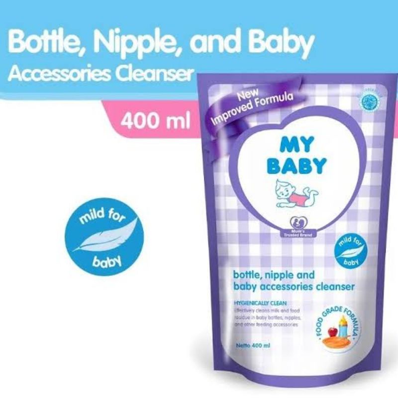 My Baby Bottle Nipple Cleanser - MYbaby Liquid Cleanser Botle - Sabun Cuci Botol Bayi