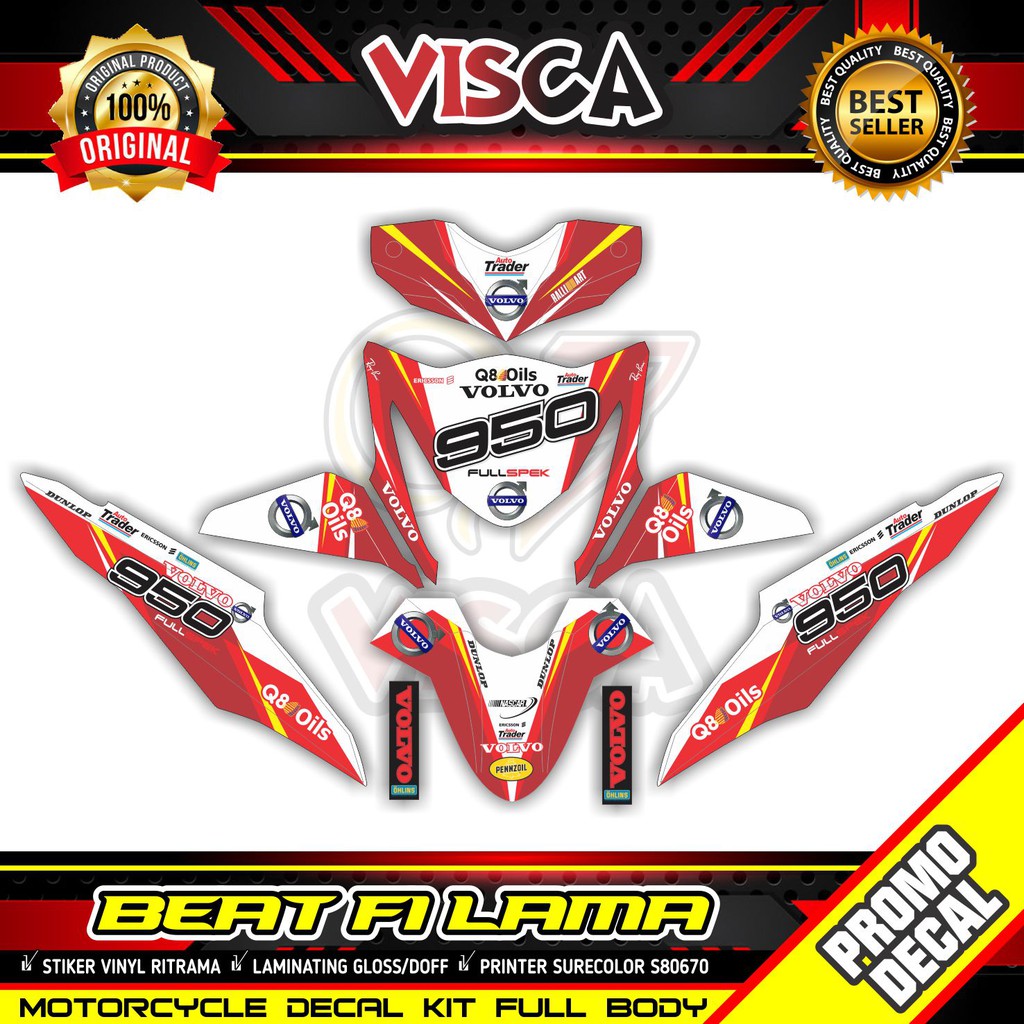 Decal Beat Fi 2013 Decal Beat Fi 2014 Decal Beat Fi 2015 Stiker Beat Fi 2013 2014 2015 Volvo