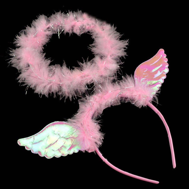 HBML bando angel head wings ring malaikat headband cosplay