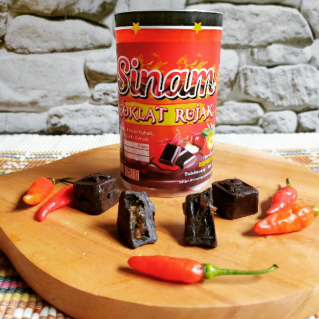 

Sinam Coklat rujak extra pedas