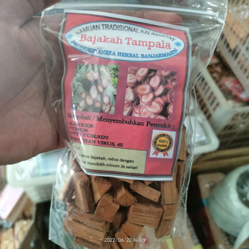 bajakah tampala .akar bajakah tampala. isi 100 grm ±