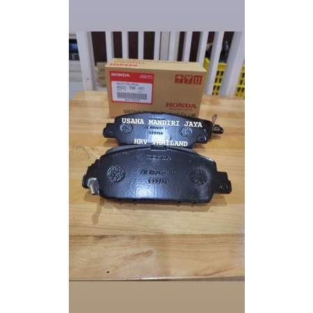 KAMPAS REM DEPAN HRV BRAKE PAD HONDA HRV 4522-T6M-H01