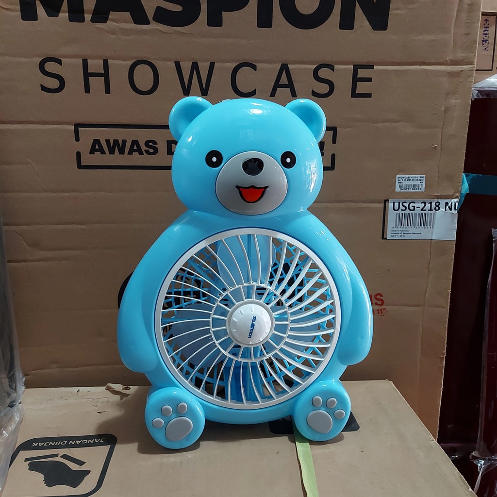 Kipas Angin Karakter Beruang Selectron 10 Inch