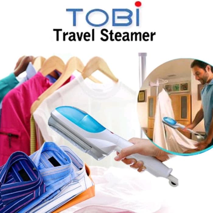 Tobi Setrika Uap Steamer Iron Portable Setrika Travel Pakaian Laundry