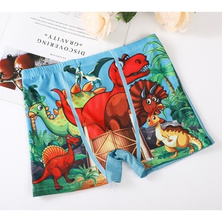 GO!CP8542 Celana pendek Boxer Anak Laki laki cowok motif kartun animal hewan dinosaurus lucu