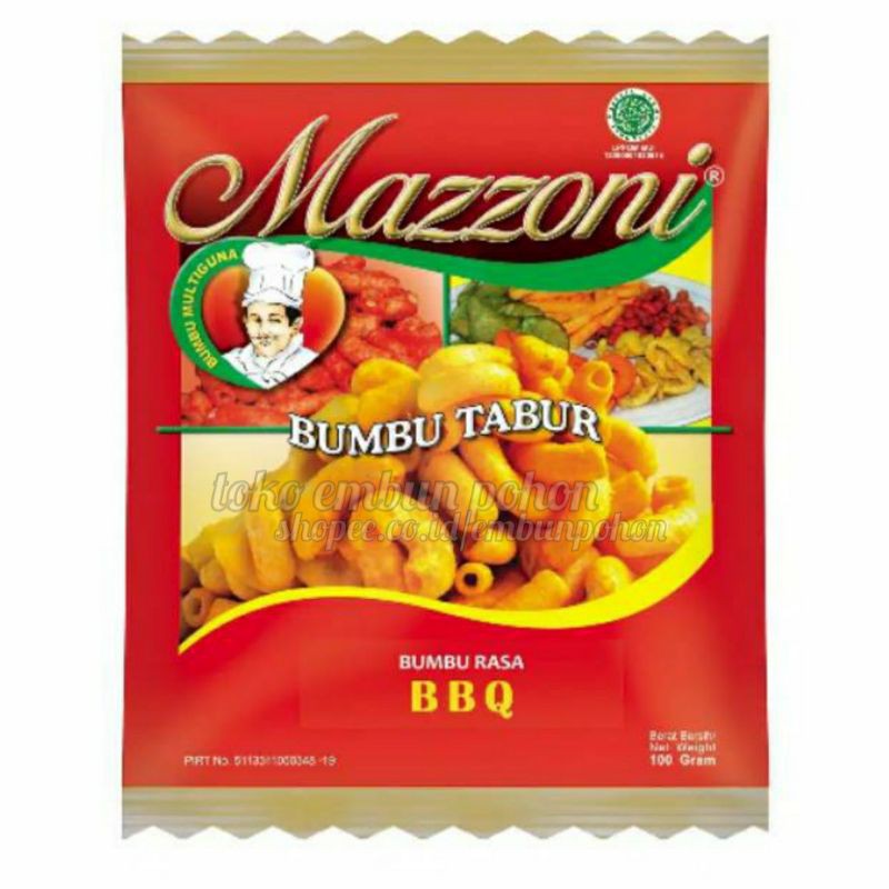 

BUMBU TABUR BBQ MERK MAZZONI