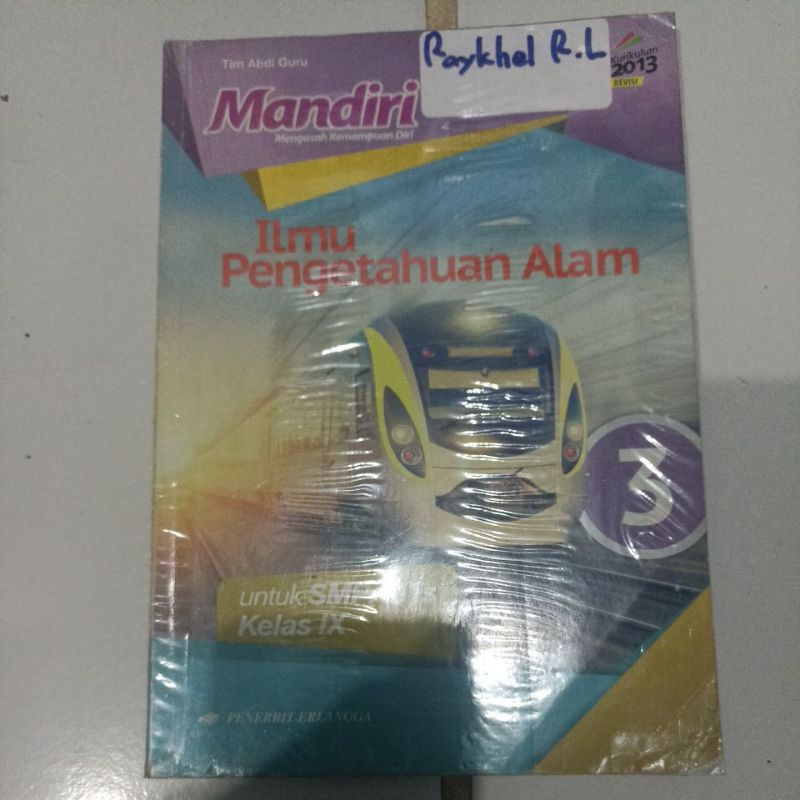 Preloved Buku IPA Kelas 9