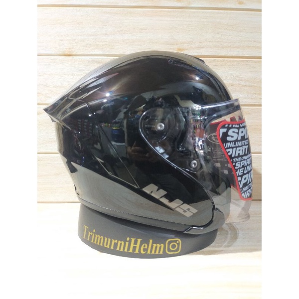 NJS Kairoz polos hitam glossy-2