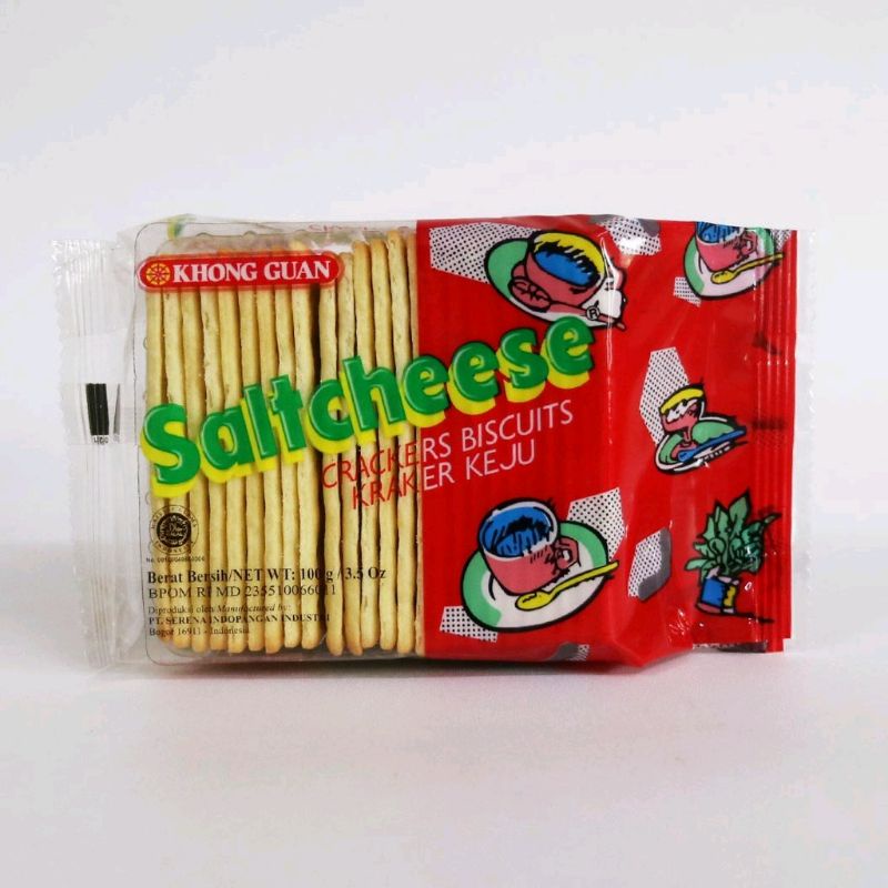 

2 PCS x KHONG GUAN SALTCHEESE POCKET 100GR