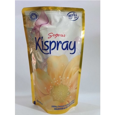 Kispray Refill Pouch Gold Merah Biru Ungu Kuning 280ML