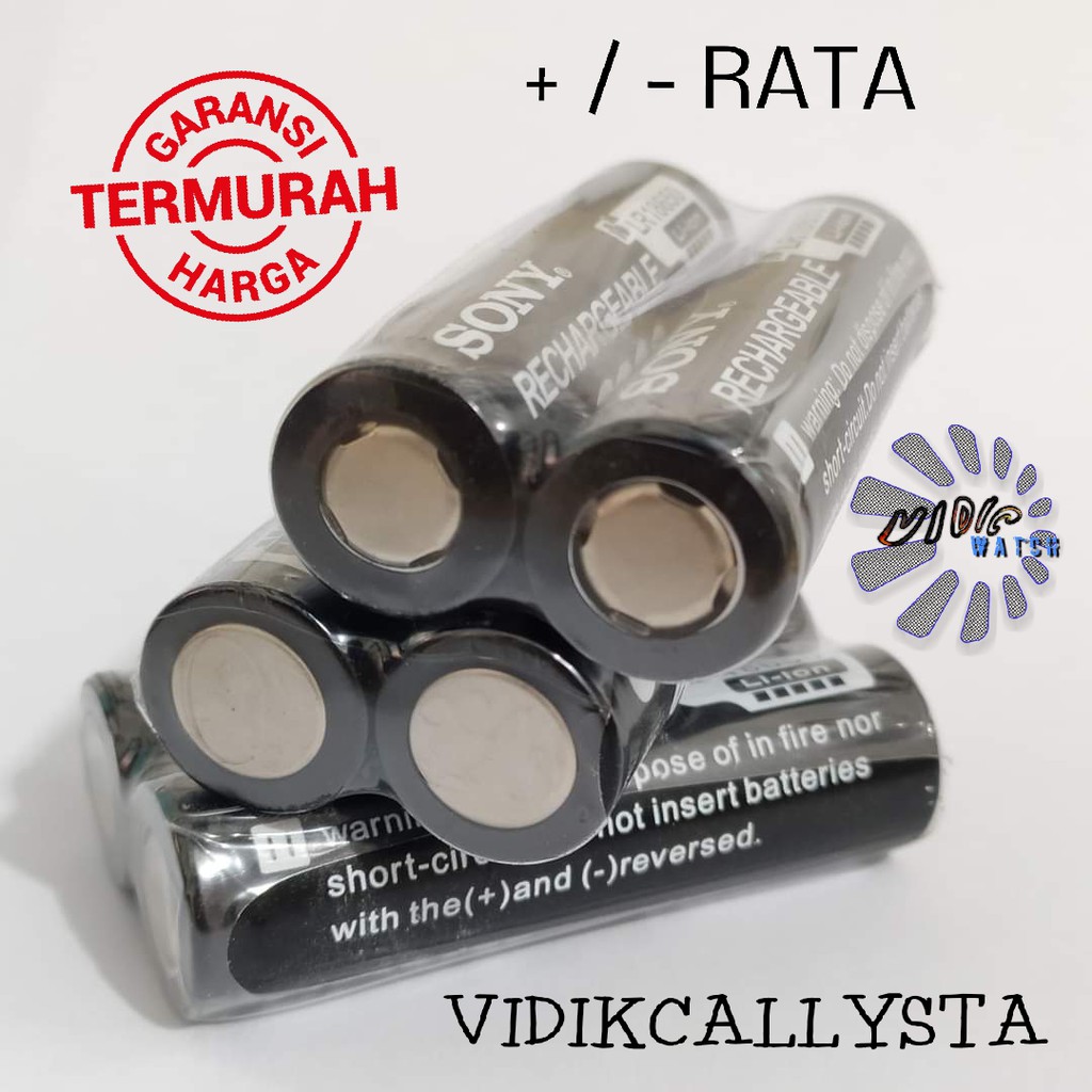 BATU BATEREI BATREI BATTERY SONY 18650 RECHARGEABLE 6800mAh