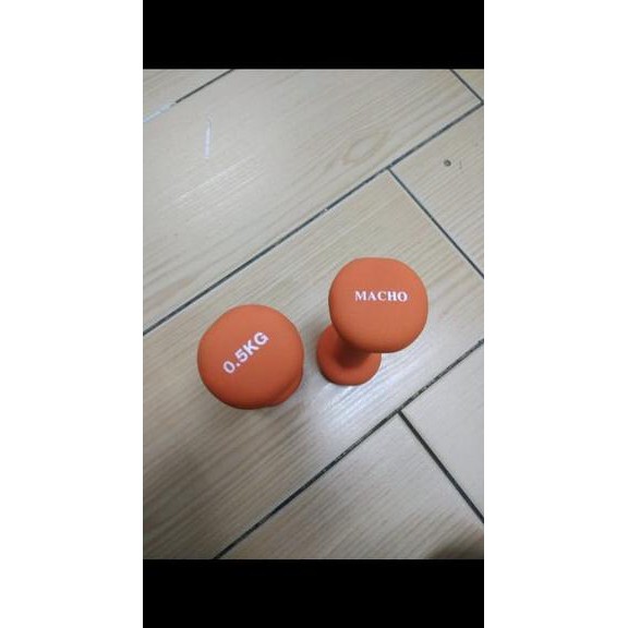 Toko-Alat-Fitness Barbel Dumbell Macho Mini Setengah Kg Terlengkap