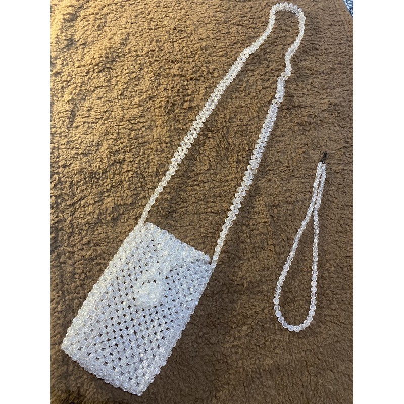 Sling bag tas handphone monte manik handmade denpasar bonus strap masker