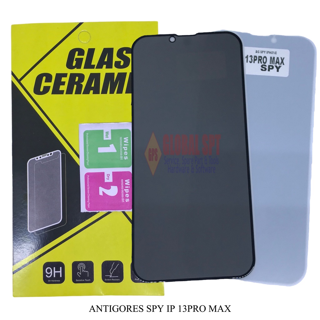 SPY IP 13 PRO MAX / ANTIGORES / TEMPERED GLASS IP 13PRO MAX