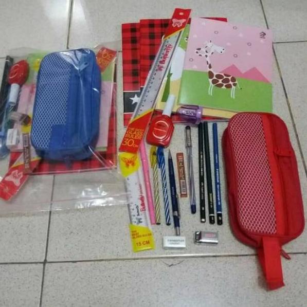 

New! Paket Alat Tulis Lengkap / Paket Alat Tulis Sekolah / Bingkisan Alat Tulis Lengkap 한