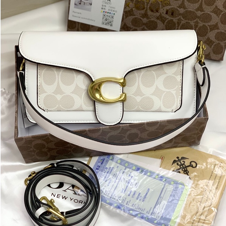 TAS SELEMPANG WANITA FREE BOX HC046 MOTIF LOGO SIGNATURE SLING BAG PREMIUM IMPORT