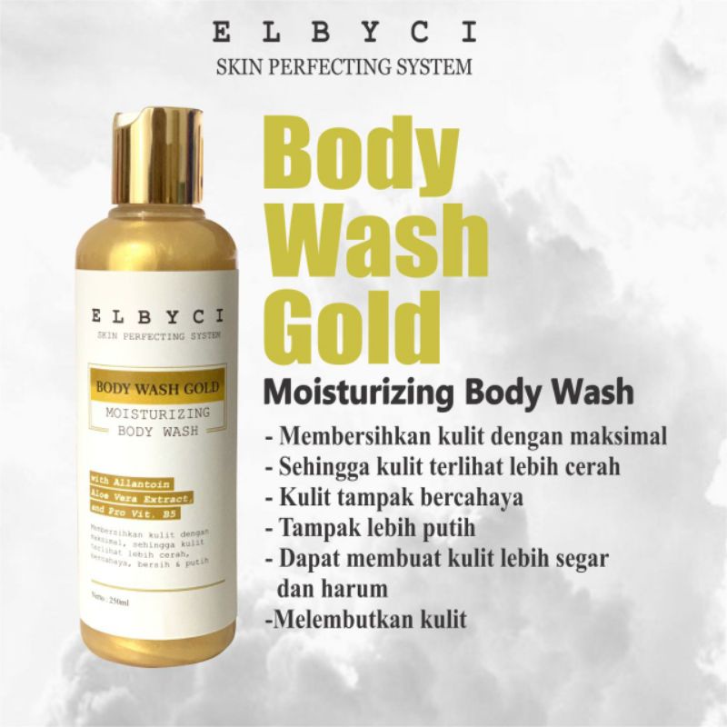 body wash gold