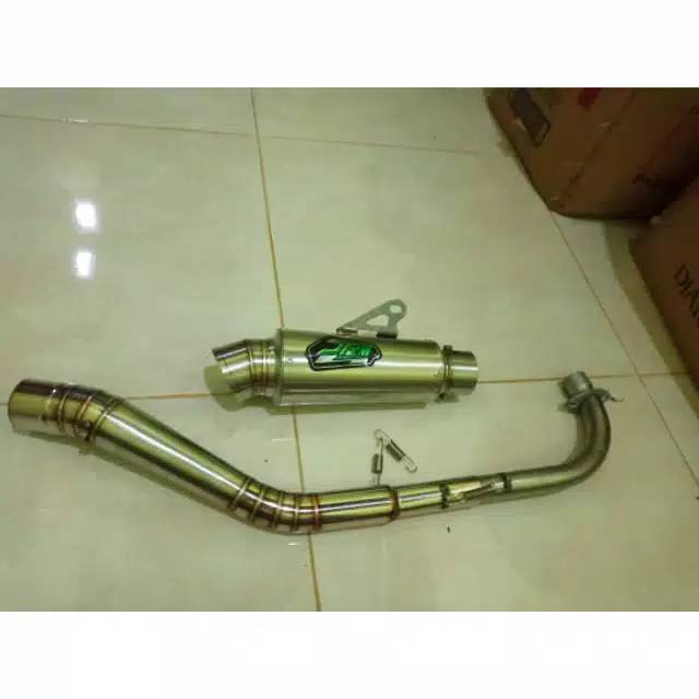 Knalpot jrm bebek leher kolong Supra x.supra 125.jupiter z.vega