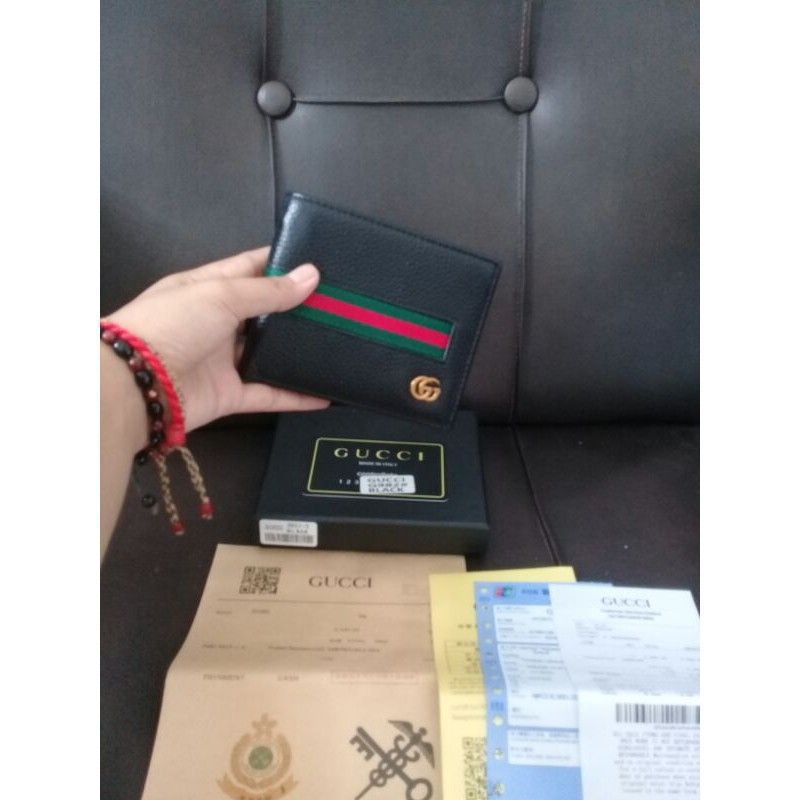 DOMPET GUCCI PRIA ORIGINAL