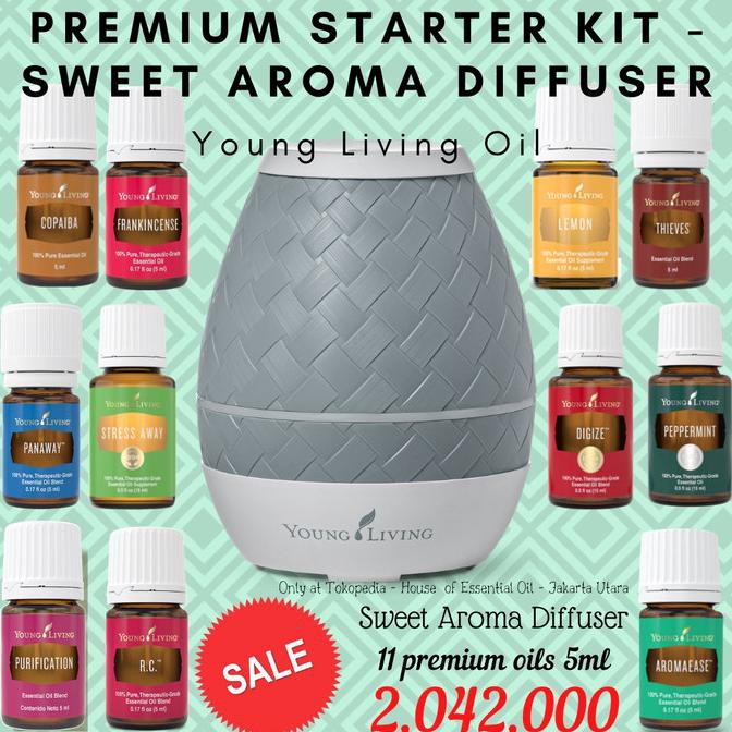 Sweet Aroma Diffuser Yl - Premium Stater Kit Young Living Serimarlina12