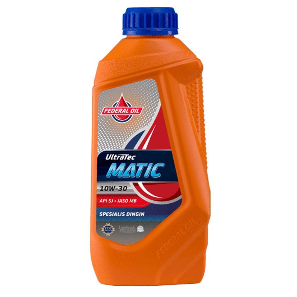 Oli Pelumas Mesin Motor Matic Federal Ultratec Matic