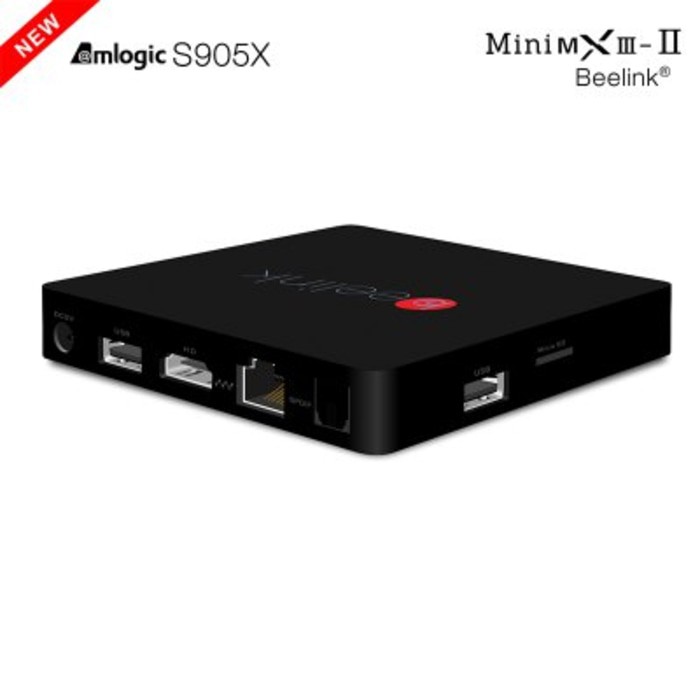Beelink MINI MXIII II TV Box 2GB RAM 16GB eMMC Hitam