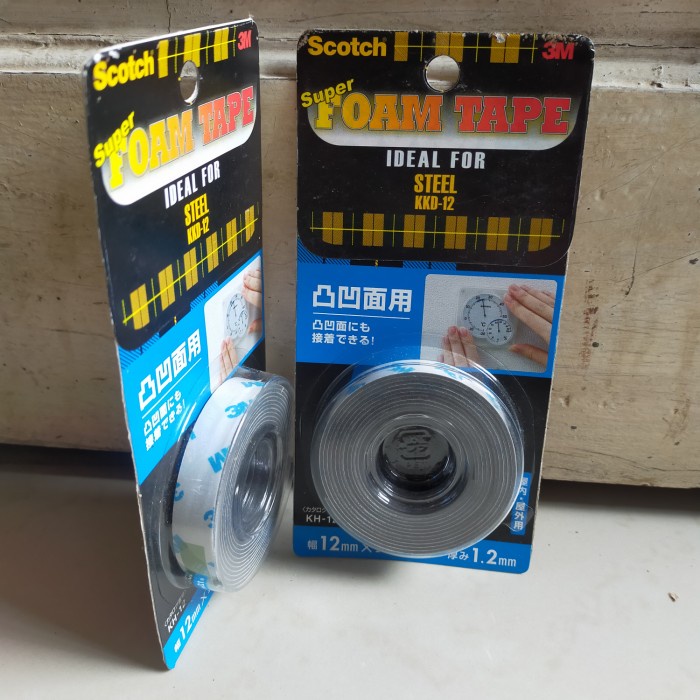 

Aman 3M Double Tape Foam Super Strong Dan Terkuat Kkd-12 Ukuran 12Mm X 1.5M Terbatas