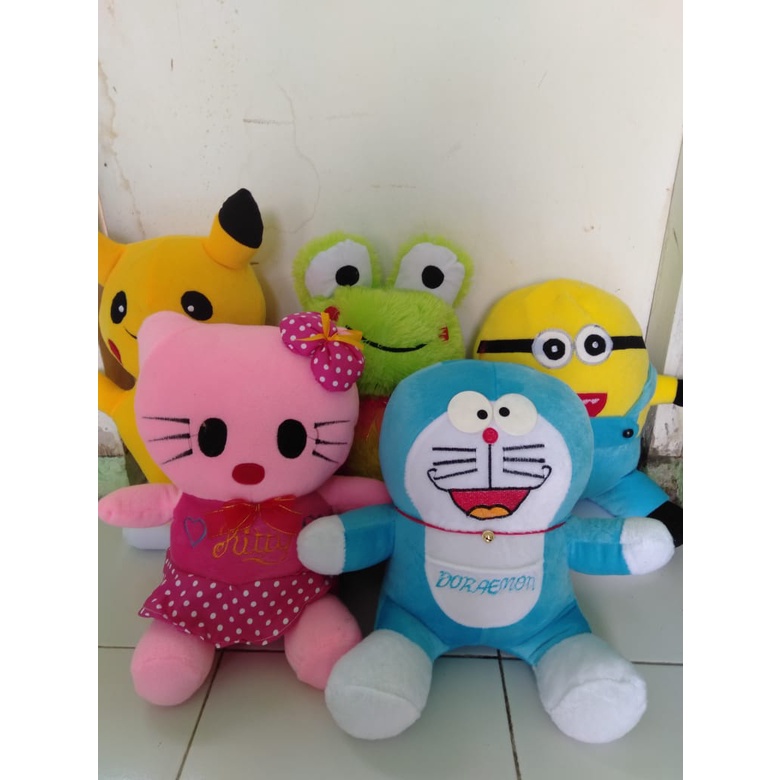 BONEKA MINIONS MURAH LUCU SIZE L [30CM]