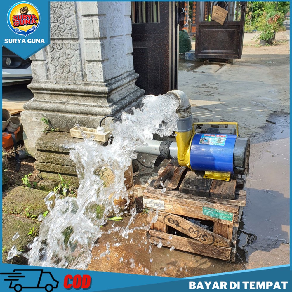 Pompa Air Modifikasi Kolam Ikan Koi JET 300 Produk Surya Guna