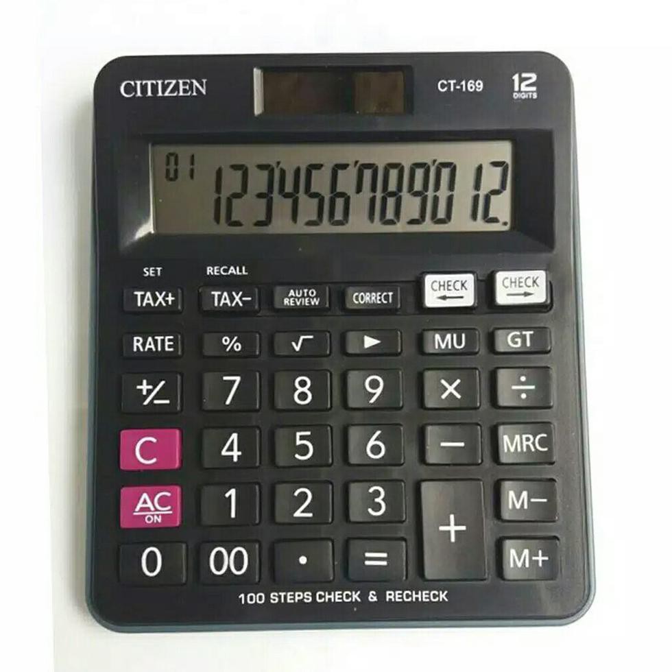 

CITIZEN CT 169 Kalkulator 12Digit Best Quality