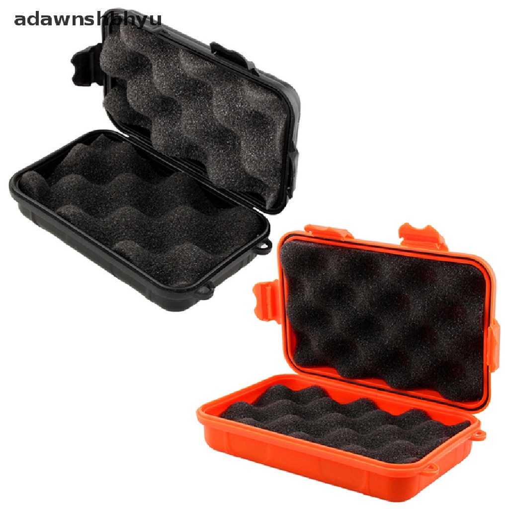 Adawnshbhyu Shockproof Tahan Air Kedap Udara Survival Tempat Penyimpanan Wadah Carry Box Outdoor