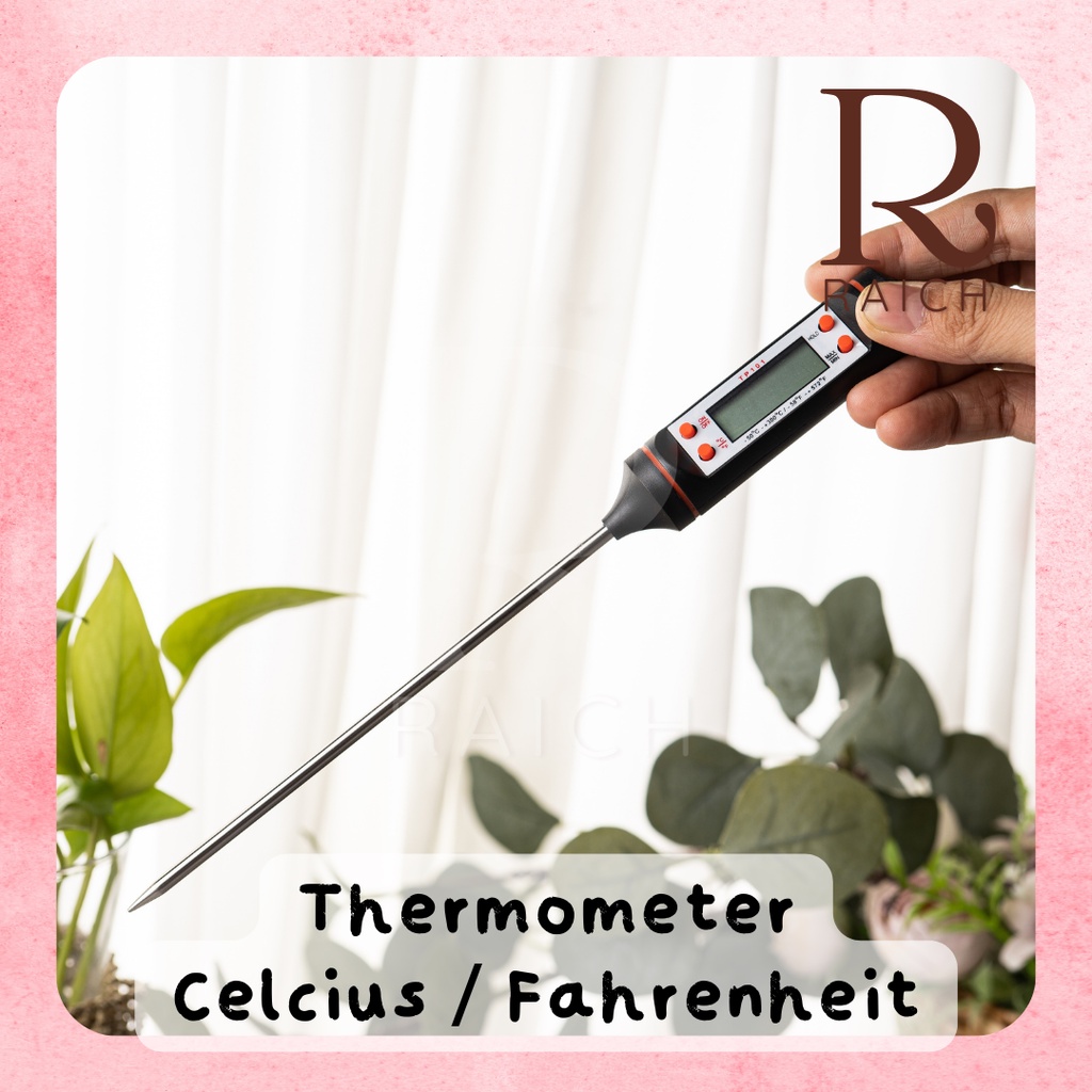 Digital Thermometer for Candle Making / Termometer lilin dan masak