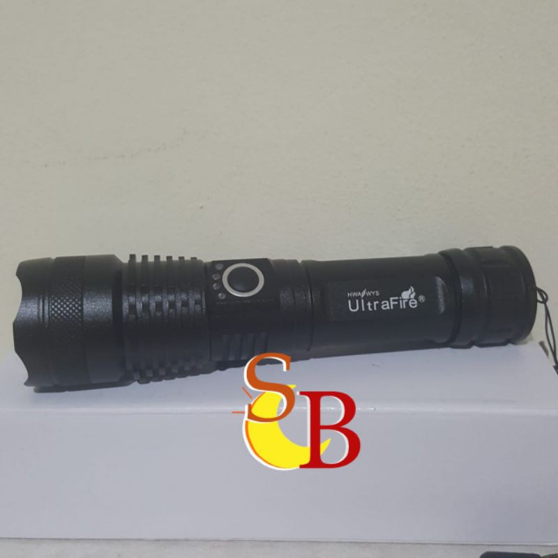 Senter LED XHP 50 Ultrafire Cree Usb charging