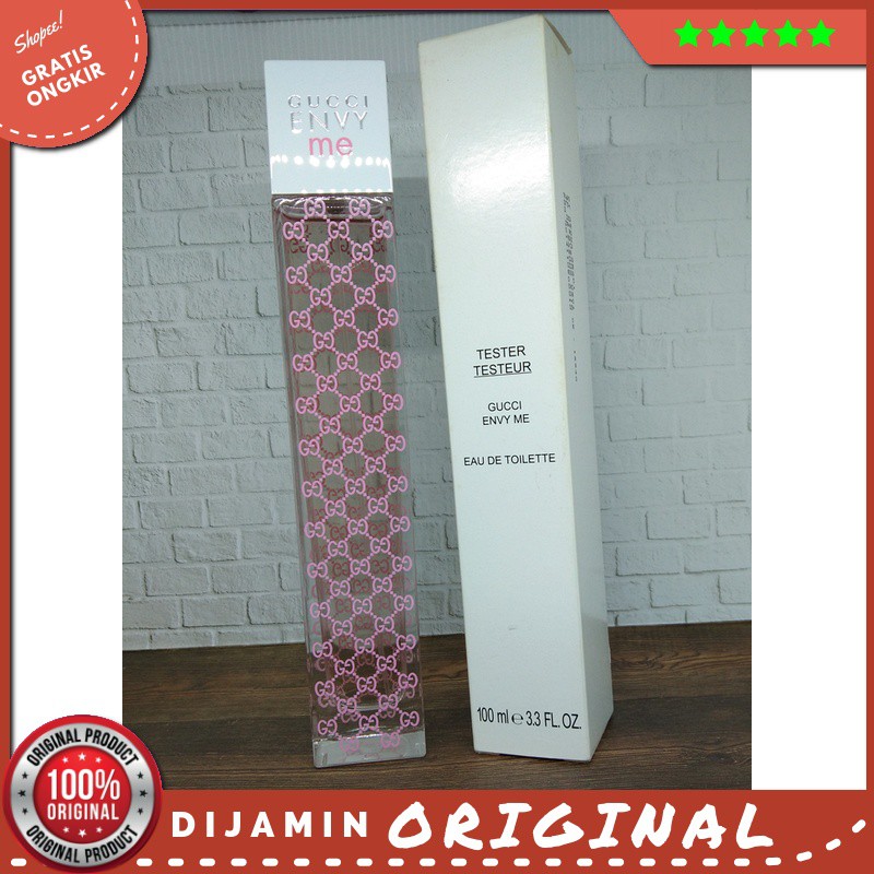 Parfum Original Gucci Envy Me W Edt 100Ml ( Tester ) Wanita Perempuan Asli Ori Wangi Tahan Lama