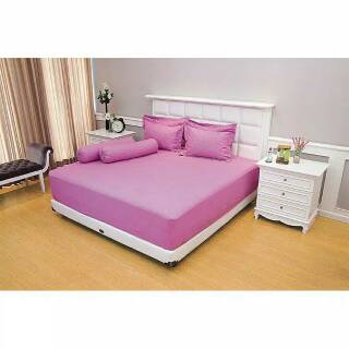  Sprei  Single T30 Polos Emboss  Vallery 120x200x30 cm 