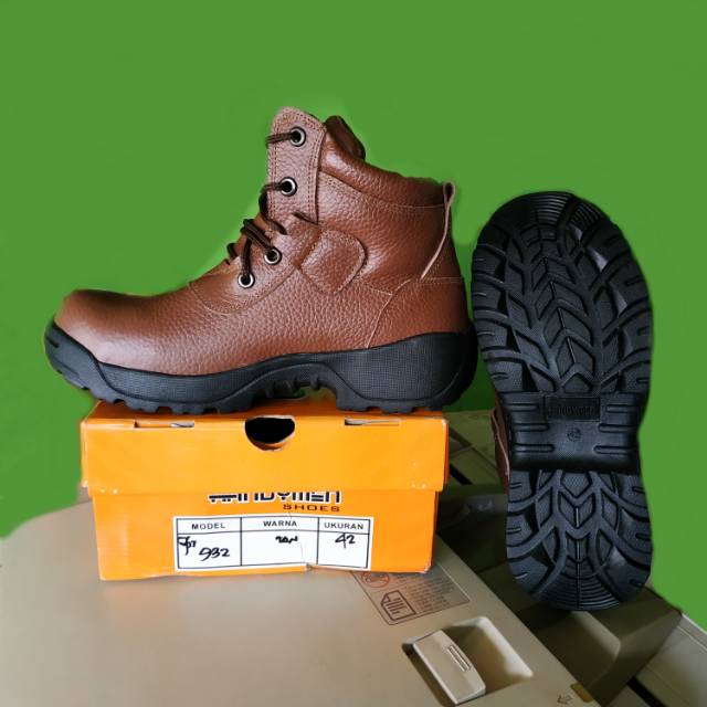 Sepatu Safety Handymen 932 - TAN