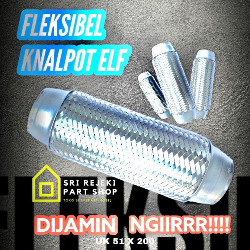 Fleksibel Knalpot L300 [ Bisa Bunyi Ngirr ] | Peredam Getaran Solar dan Bensin | Flexible