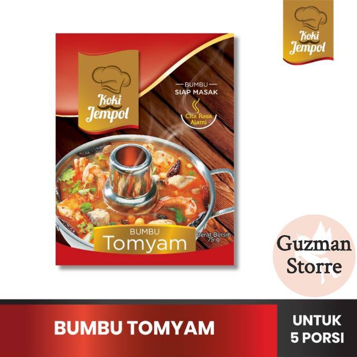 

Promo Spesial Bumbu Instan Koki Jempol Bumbu Tomyam Bumbu Siap Masak 75 gr