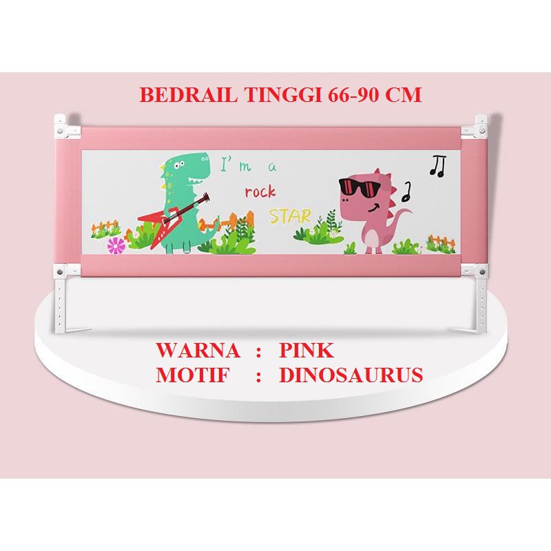 Bedrail Bed Rail Pengaman Pembatas Pagar Kasur Anak Bayi Safety Baby