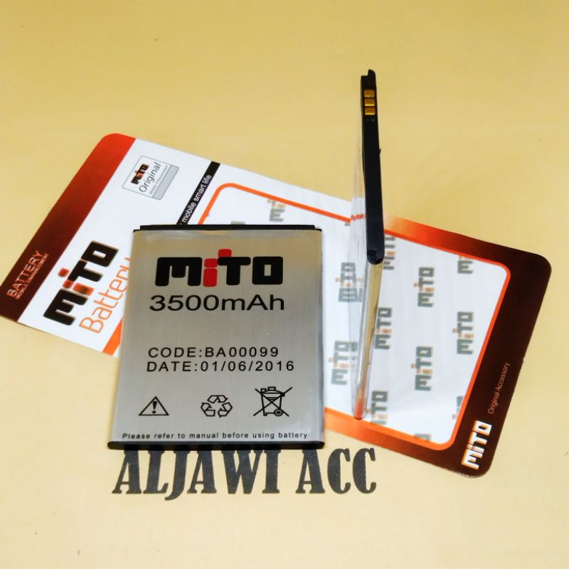 BATRE BATERAI MITO A72 FANTASY FLY BA00099 ORIGINAL BATTERY HP