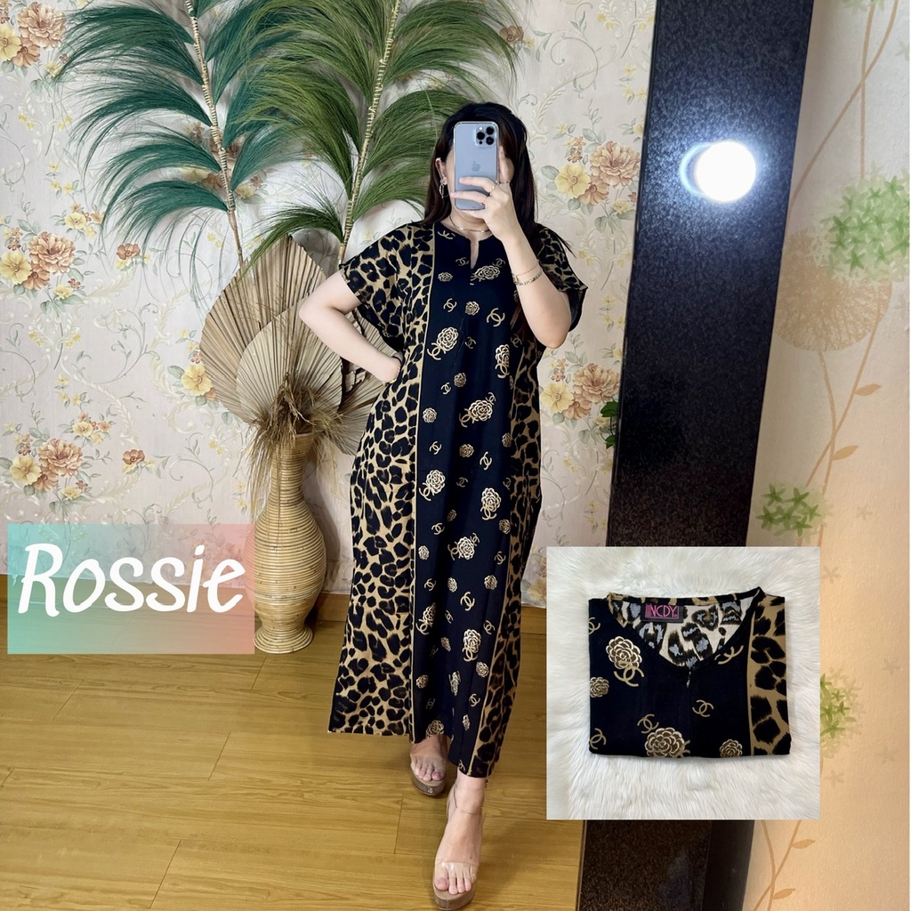 PART1 NCDY HOMEWEAR DASTER PANJANG SEMATA KAKI LD 130cm BUSUI FRIENDLY JUMBO-Rossie