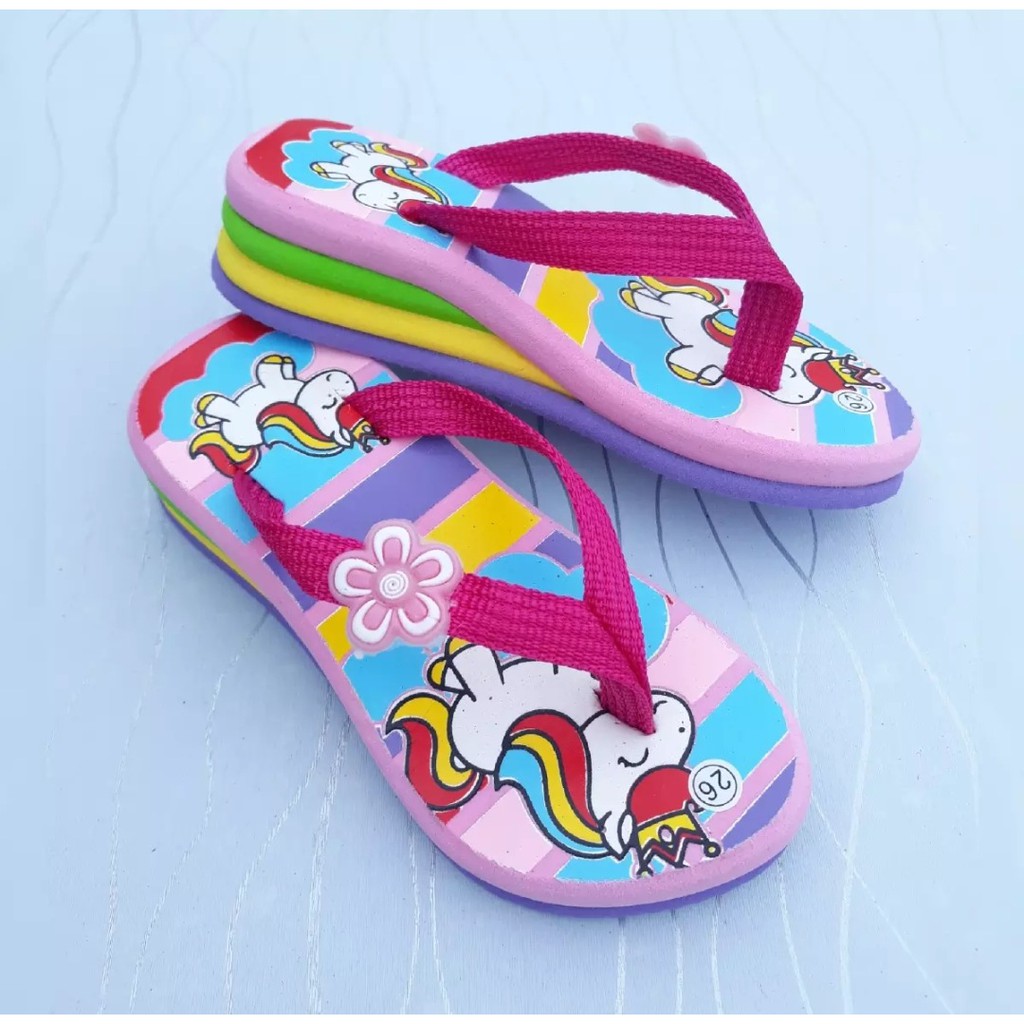 sandal anak perempuan kuda pony pinggul