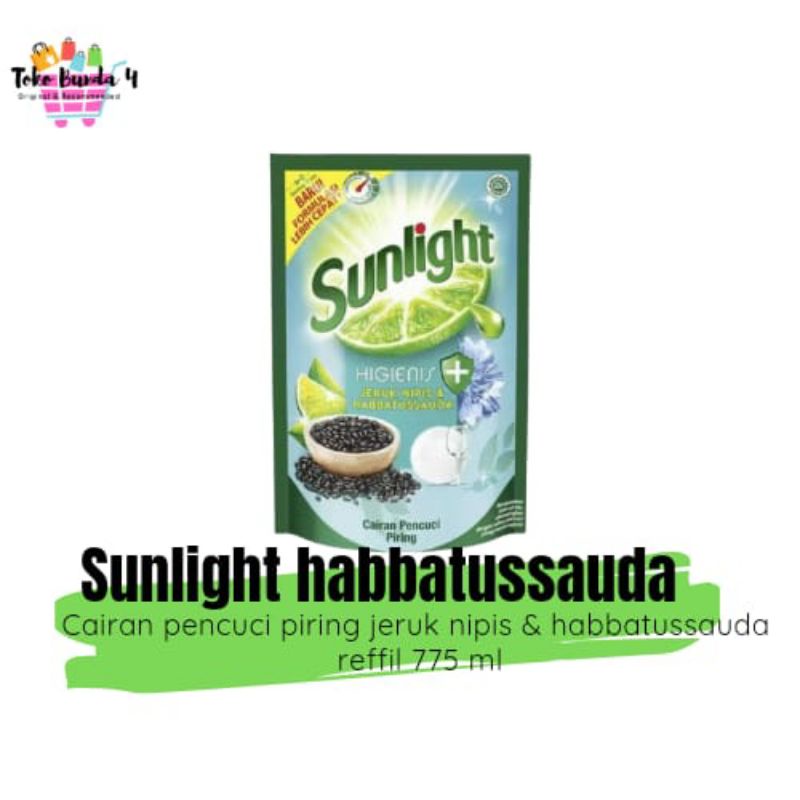 Sunlight 700ml habbatussauda sunlight sabun cuci piring jeruk nipis habbatussauda sunlight habbatussauda 700ml kemasan baru