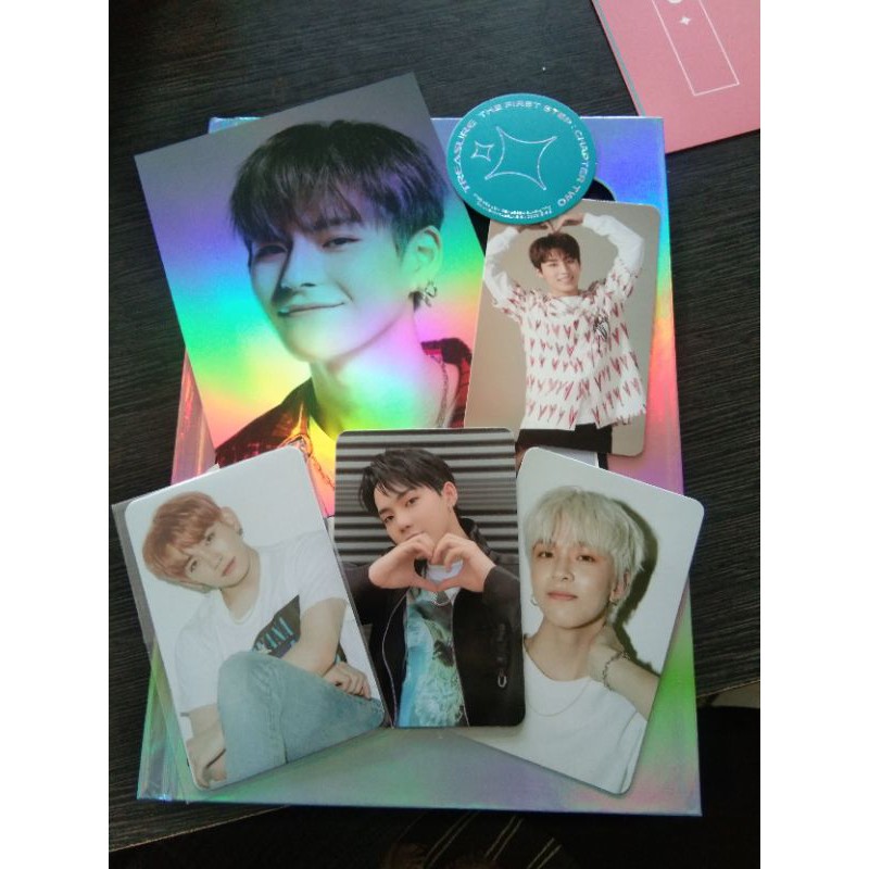 TREASURE PC CH2 Postcard Yoshi 1st ed jeongwoo Chapter 2