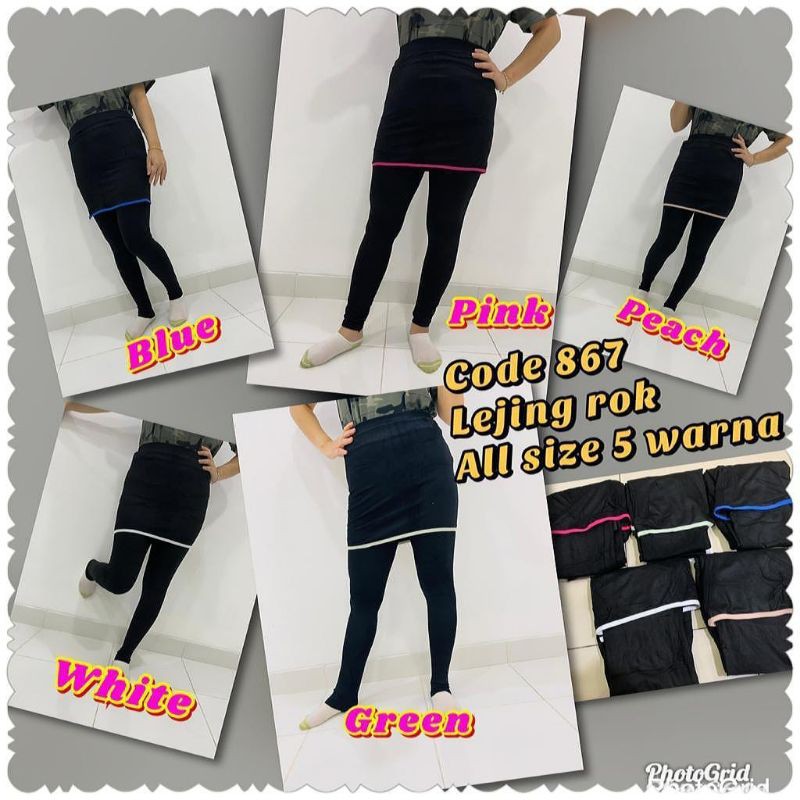 NEW LEGGING ROK 867 IMPORT / LEGGING IMPORT MURAH / LEGGING MURAH