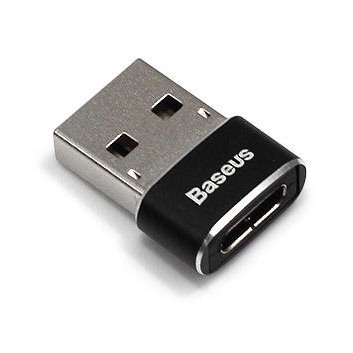 Baseus USB Type C Female to USB Adapter - CAAOTG-01 - Black