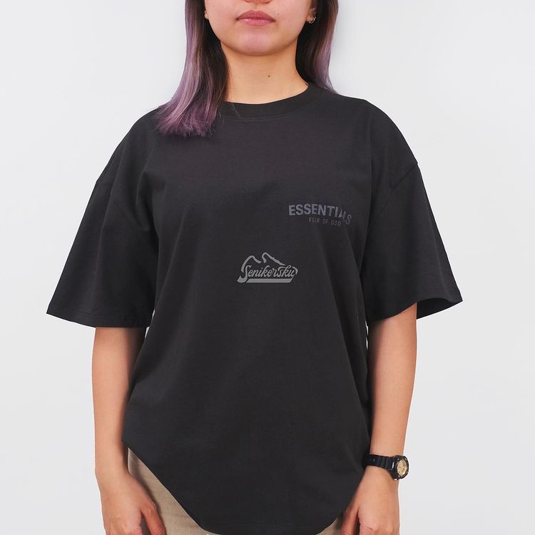 Essentials  FOG Core Black Tee SS22