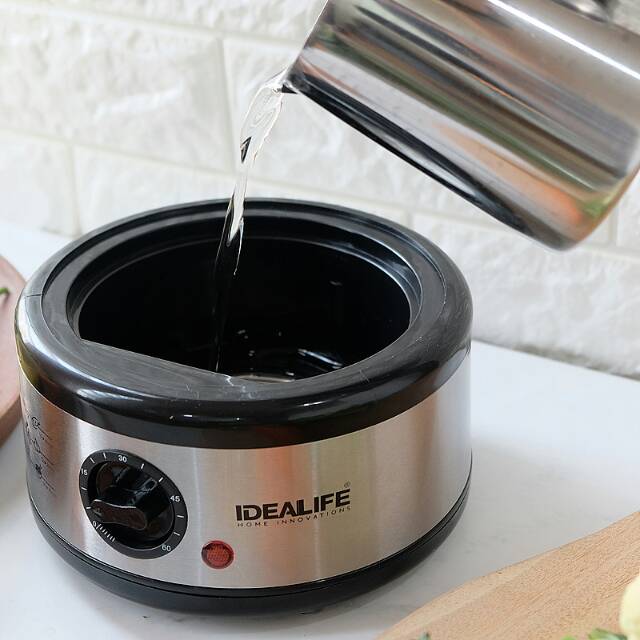 IDEALIFE IL-114 Food Steamer Pengukus Makanan Sayur Daging Jagung IL 114 Makan Sayuran Ayam Sapi terbaik murah bergaransi resmi